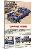 Ford 1964 Tough-But How Gently-null-Mounted Premium Giclee Print