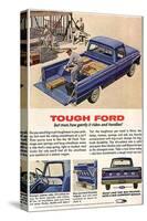 Ford 1964 Tough-But How Gently-null-Stretched Canvas