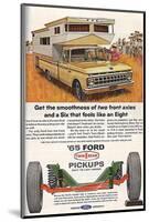 Ford 1965 Get Smoothness-null-Mounted Art Print