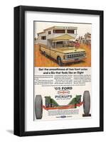 Ford 1965 Get Smoothness-null-Framed Art Print