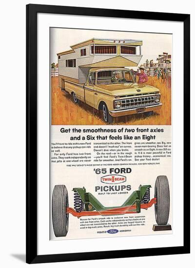 Ford 1965 Get Smoothness-null-Framed Art Print