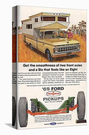 Ford 1965 Get Smoothness-null-Stretched Canvas