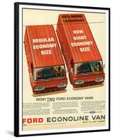 Ford 1965 Two Economy Vans-null-Framed Premium Giclee Print