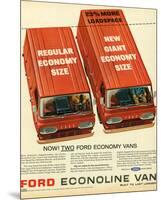 Ford 1965 Two Economy Vans-null-Mounted Premium Giclee Print