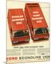 Ford 1965 Two Economy Vans-null-Mounted Premium Giclee Print