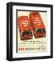 Ford 1965 Two Economy Vans-null-Framed Art Print