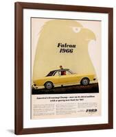 Ford 1966 Falcon Economy Champ-null-Framed Art Print