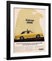 Ford 1966 Falcon Economy Champ-null-Framed Art Print