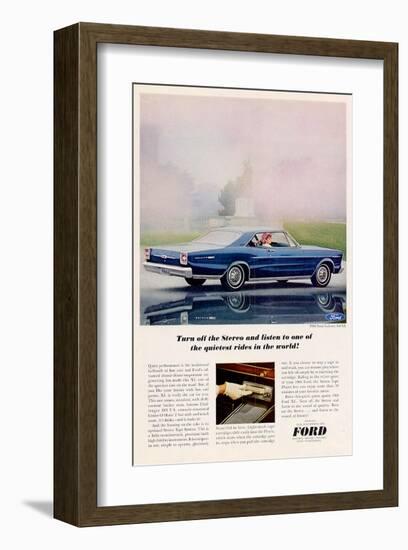 Ford 1966 Galaxie 500 XL-null-Framed Art Print