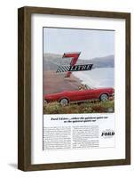 Ford 1966 Quiet Quick 7 Litre-null-Framed Art Print