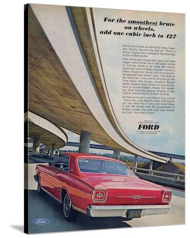 Ford 1966 Smoothest Brute Stretched Canvas Print At Allposters Com