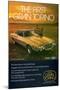 Ford 1972 Gran Torino 2-Door-null-Mounted Art Print