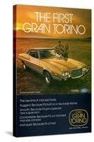 Ford 1972 Gran Torino 2-Door-null-Stretched Canvas