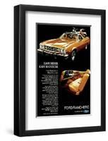 Ford 1973 Ranchero Easy Rider-null-Framed Art Print