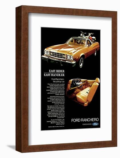 Ford 1973 Ranchero Easy Rider-null-Framed Art Print