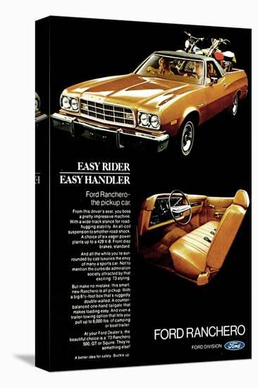 Ford 1973 Ranchero Easy Rider-null-Stretched Canvas