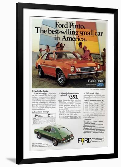 Ford 1977 Pinto - Bestselling-null-Framed Premium Giclee Print
