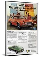 Ford 1977 Pinto - Bestselling-null-Mounted Art Print