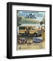 Ford 1979 Captain's Club Wagon-null-Framed Premium Giclee Print