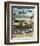 Ford 1979 Captain's Club Wagon-null-Framed Art Print