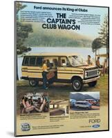 Ford 1979 Captain's Club Wagon-null-Mounted Art Print