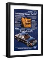 Ford 1983 Introducing the Ltd-null-Framed Art Print