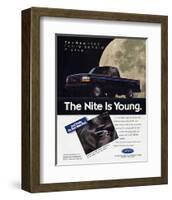 Ford 1992 Full-Size Pickup-null-Framed Art Print