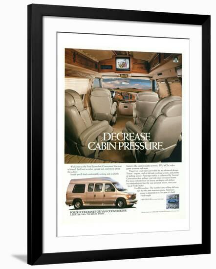 Ford 1999 Van Conversions-null-Framed Art Print