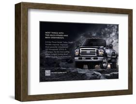 Ford 2005 Next Super Duty-null-Framed Art Print