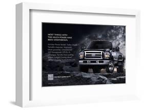 Ford 2005 Next Super Duty-null-Framed Art Print