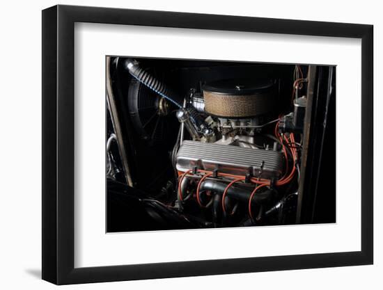 Ford 3 Window Coupe 1932-Simon Clay-Framed Photographic Print