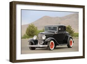 Ford 3 Window Coupe 1932-Simon Clay-Framed Photographic Print