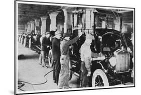 Ford Assembly Line 1928-null-Mounted Photographic Print