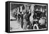 Ford Assembly Line 1928-null-Framed Stretched Canvas