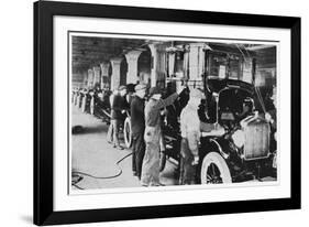 Ford Assembly Line 1928-null-Framed Photographic Print