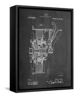 Ford Clutch Patent-Cole Borders-Framed Stretched Canvas