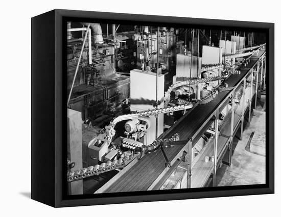 Ford Engine Plant-null-Framed Stretched Canvas