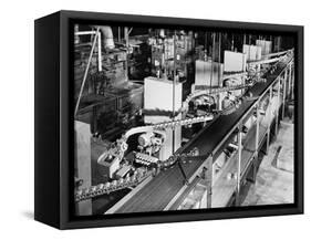 Ford Engine Plant-null-Framed Stretched Canvas