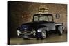 Ford f 100 custom truck 1956-Simon Clay-Stretched Canvas