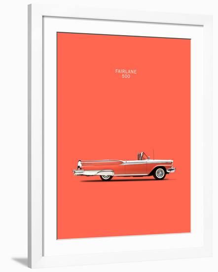 Ford Fairlane 500 1959-Mark Rogan-Framed Art Print