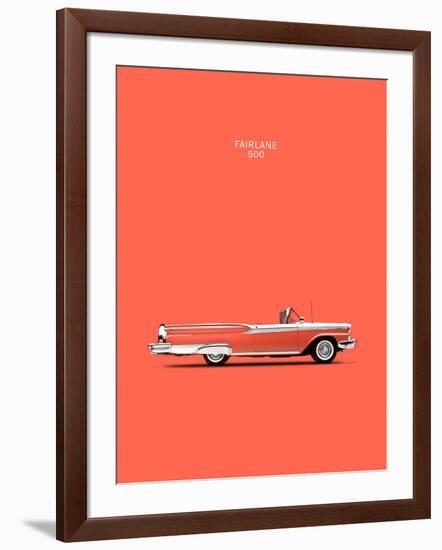 Ford Fairlane 500 1959-Mark Rogan-Framed Art Print