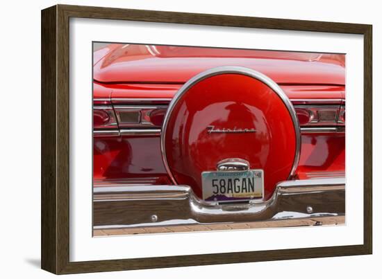 Ford Fairlane, Vintage Car, Grand Canyon Inn, Arizona, Usa-Rainer Mirau-Framed Photographic Print