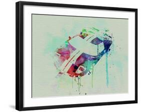 Ford Gt Top Watercolor-NaxArt-Framed Art Print