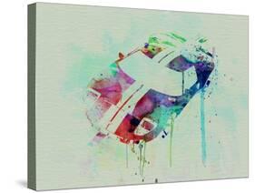Ford Gt Top Watercolor-NaxArt-Stretched Canvas