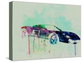 Ford Gt Watercolor 2-NaxArt-Stretched Canvas