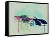 Ford Gt Watercolor 2-NaxArt-Framed Stretched Canvas