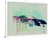 Ford Gt Watercolor 2-NaxArt-Framed Art Print