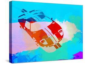 Ford Gt Watercolor-NaxArt-Stretched Canvas