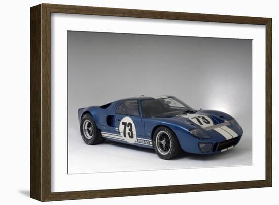 Ford GT40 Daytona prototype 1965-Simon Clay-Framed Photographic Print