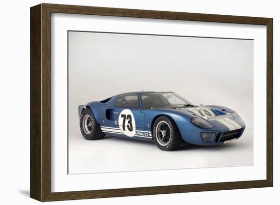 Ford GT40 Daytona prototype 1965-Simon Clay-Framed Photographic Print